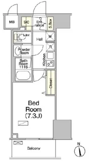 ソライエアイル草加【12階】の間取り