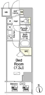 ソライエアイル草加【2階】の間取り