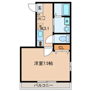 フローラベルツリー【2階】の間取り