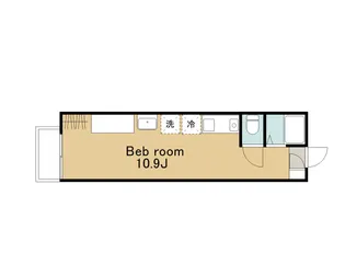 MQUARTO谷塚【2階】の間取り