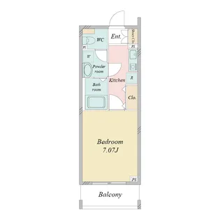 HF草加レジデンス【0217号室】の間取り