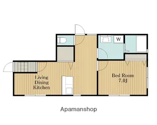 プランドール【1階】の間取り