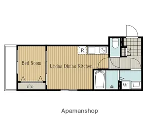 エスタディオ草加【2階】の間取り