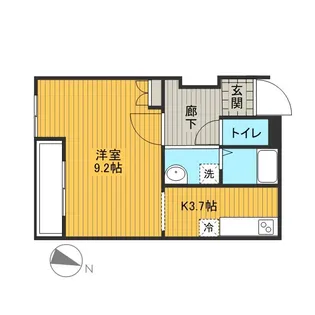 QUALITY HEIM【101号室号室】の間取り