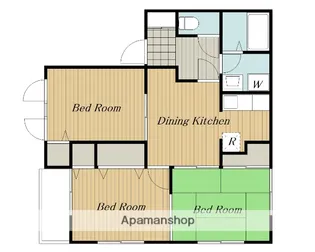 ガーデンハウス壱番館【202号室】の間取り