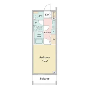 HF草加レジデンス【0419号室】の間取り