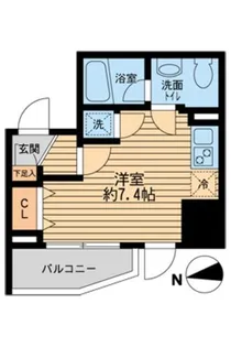 ライブコート草加【0903号室】の間取り