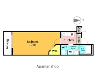 キャメル草加八幡町【2階】の間取り
