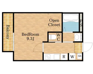 キャメル八潮8【1階】の間取り
