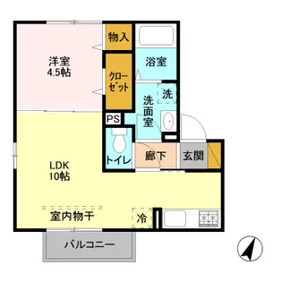 こもれび【2階】の間取り