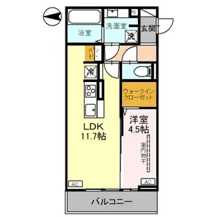 FELICITY【2階】の間取り