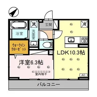LA・RICHESSE(ラ・リシェス)【3階】の間取り