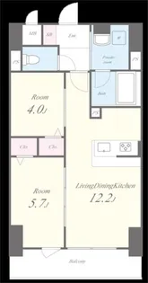 EVERGARDEN【3階】の間取り