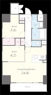 EVERGARDEN【8階】の間取り