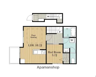 リーブルファイン草加新栄【2階】の間取り