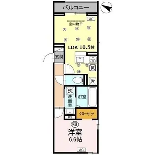 TIMELESS B【1階】の間取り