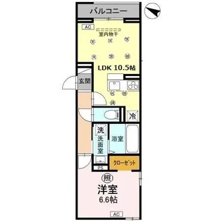 timelessA【3階】の間取り