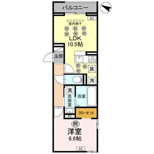 timeless B【1階】の間取り