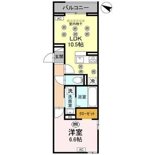 TIMELESS B【2階】の間取り