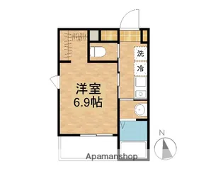 CALME YATSUKA【2階】の間取り