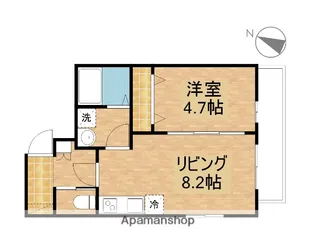 MODERATO【1階】の間取り