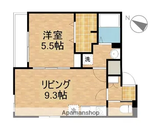 MODERATO【2階】の間取り