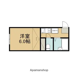 第12アベニュー【2階】の間取り