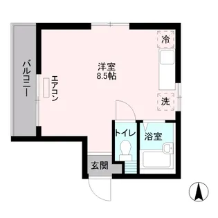 ハイムシマ【2階】の間取り