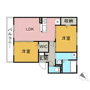 アネシス Ⅱ【3階】の間取り