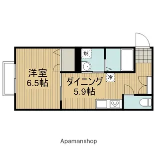 ROSEN HEIM【2階】の間取り