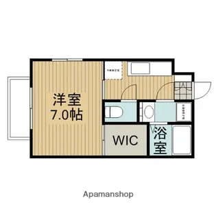 エクセルハイツS【1階】の間取り