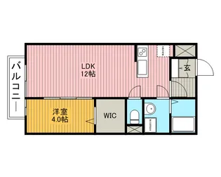 ベラ・フォンス【2階】の間取り