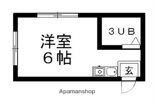 メゾン松永【202号室】の間取り