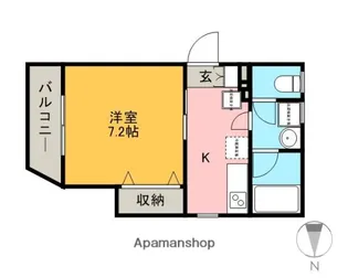 K・HOUSE【2階】の間取り