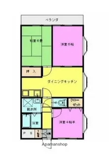 ファザーズマンション【2階】の間取り