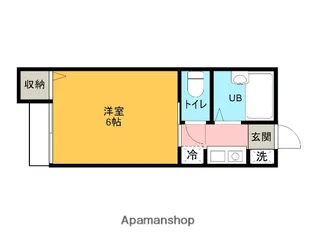 アイコーポ【106号室】の間取り