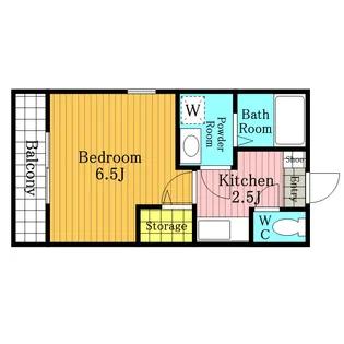 セジュール桂【2階】の間取り