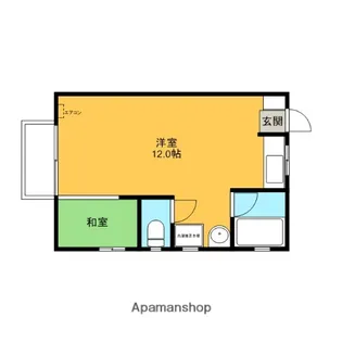 ハイツつる雅【101号室】の間取り