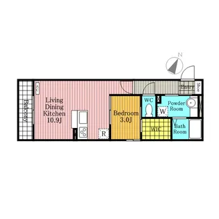 MY TIARA【3階】の間取り