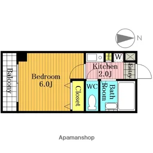 埼玉県さいたま市大宮区下町2丁目【マンション】の間取り