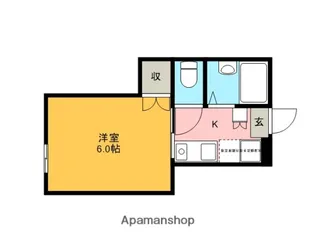 ソリテア大宮堀の内【202号室】の間取り