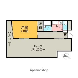 グローリア初穂大宮大和田【4階】の間取り