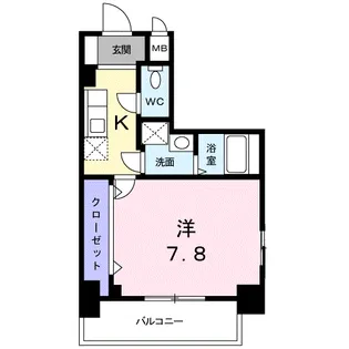 メルヴェーユ【3階】の間取り