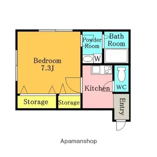 ILE大宮【202号室】の間取り