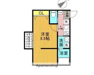 キャメル岩槻西町【202号室】の間取り