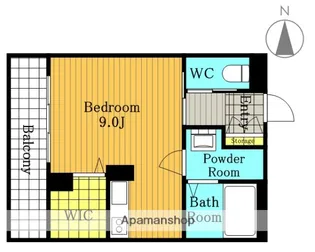 フォーエバー ウエスト【3階】の間取り