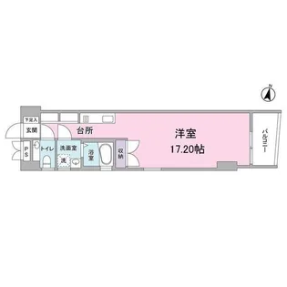 FUKUMI APARTMENT【4階】の間取り