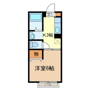 グレイスコート【2階】の間取り