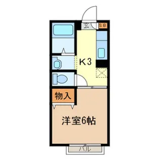 グレイスコート【203号室号室】の間取り