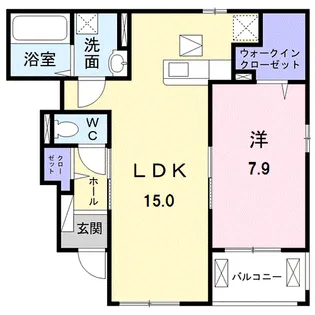 モダンプリート【1階】の間取り